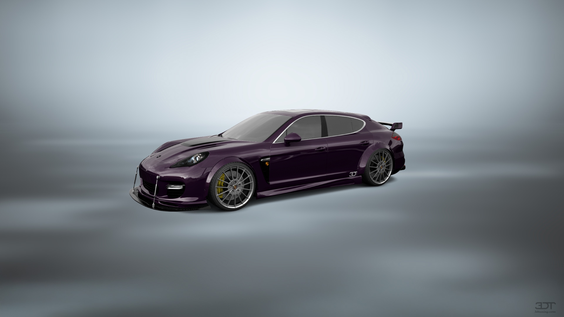 Porsche Panamera 4 door fastback saloon 2011 tuning