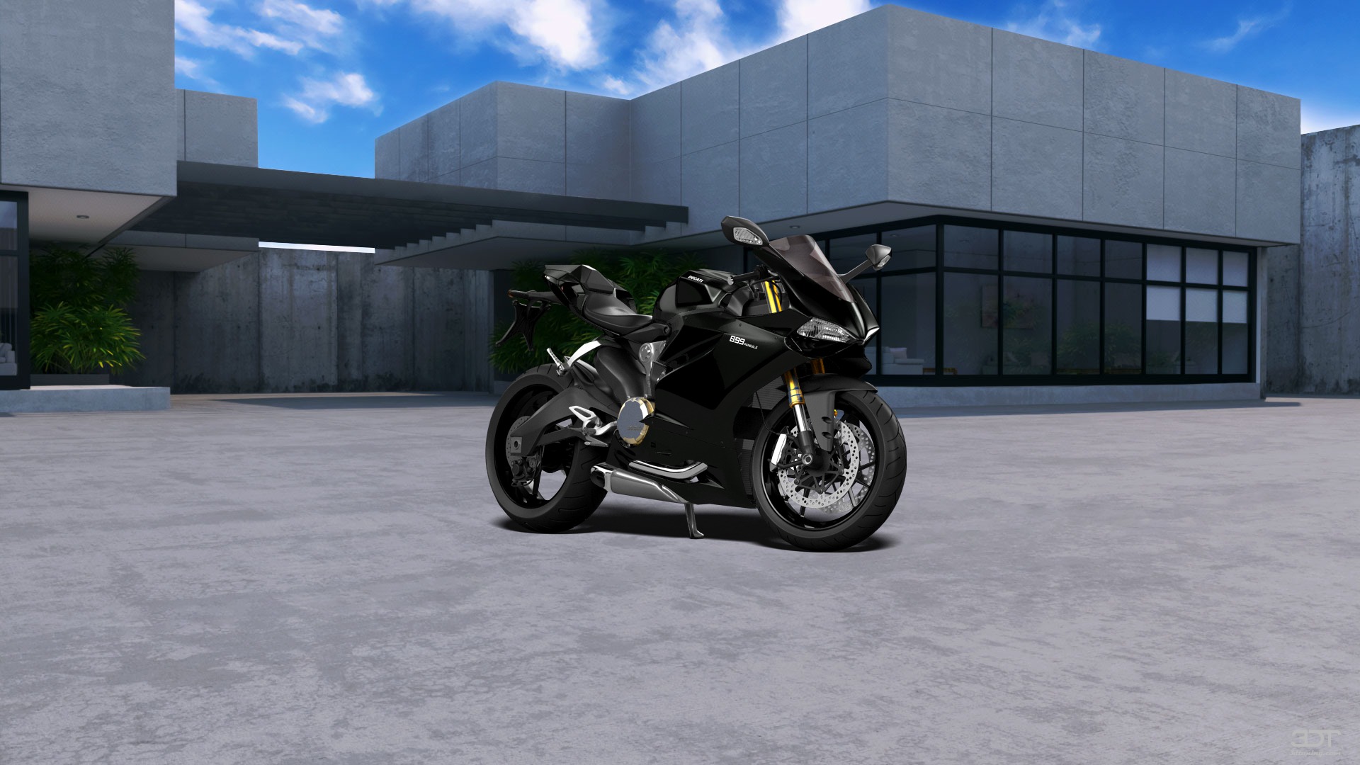 Ducati 899 Panigale Sport Bike 2015 tuning