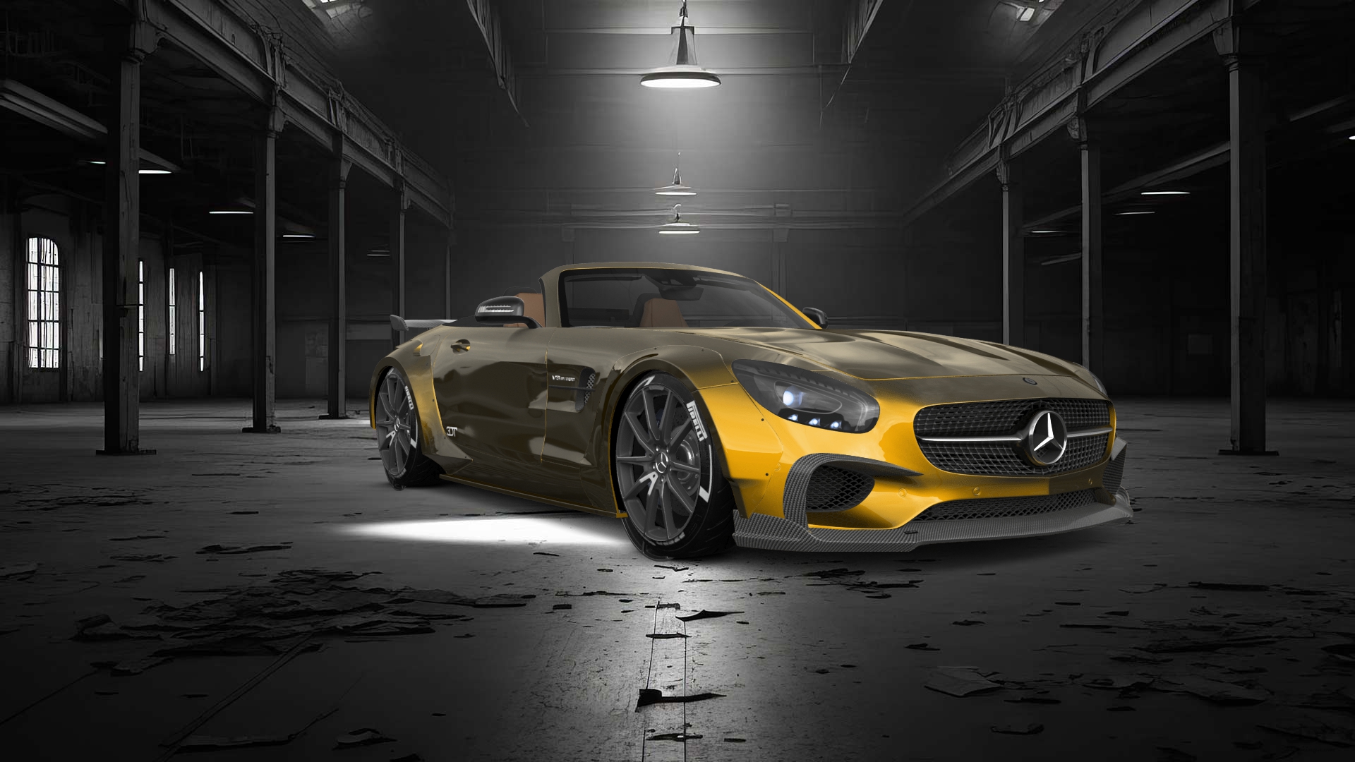 Mercedes AMG GT 2 Door Convertible 2016