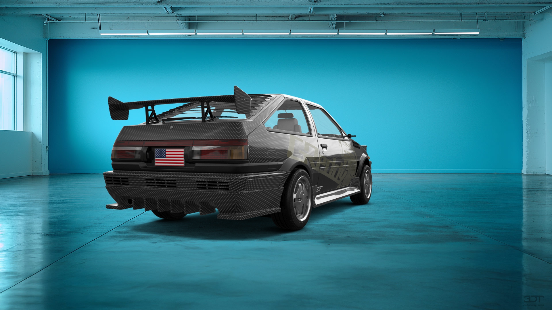 Toyota AE86 3 Door Hatchback 1985 tuning