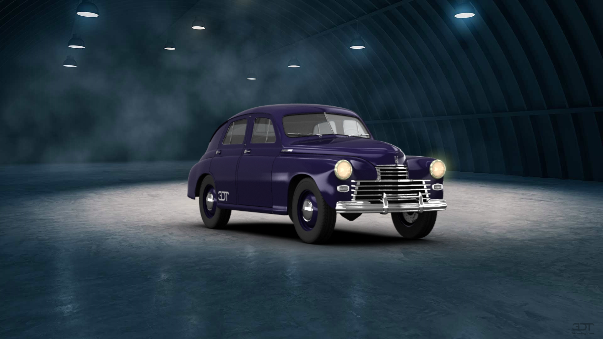 GAZ M20 Pobeda Fastback 1950 tuning