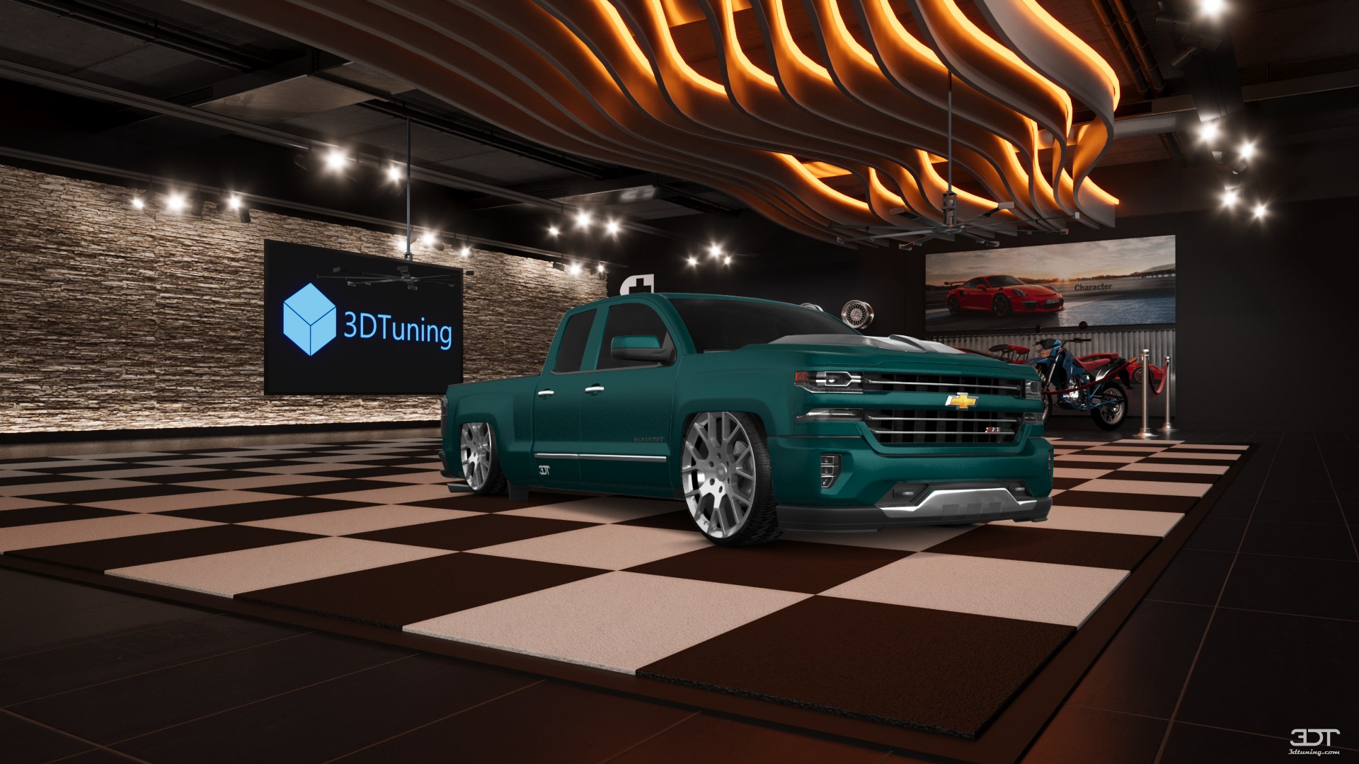 Chevrolet Silverado 1500 6.5 ft box 4 Door pickup truck 2016 tuning