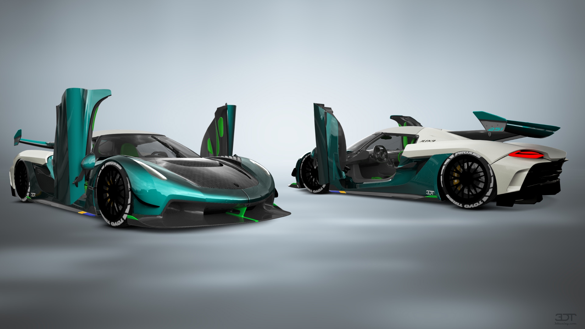 Koenigsegg Jesko 2 door targa top 2020