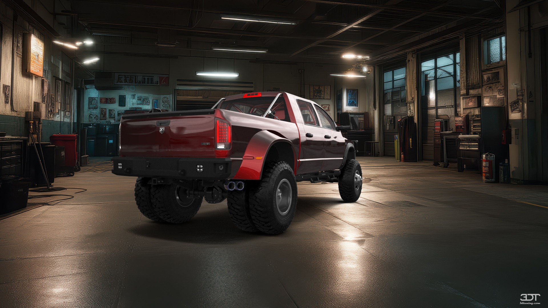 Dodge Ram 3500 Dually 4 Door pickup truck 2007 tuning