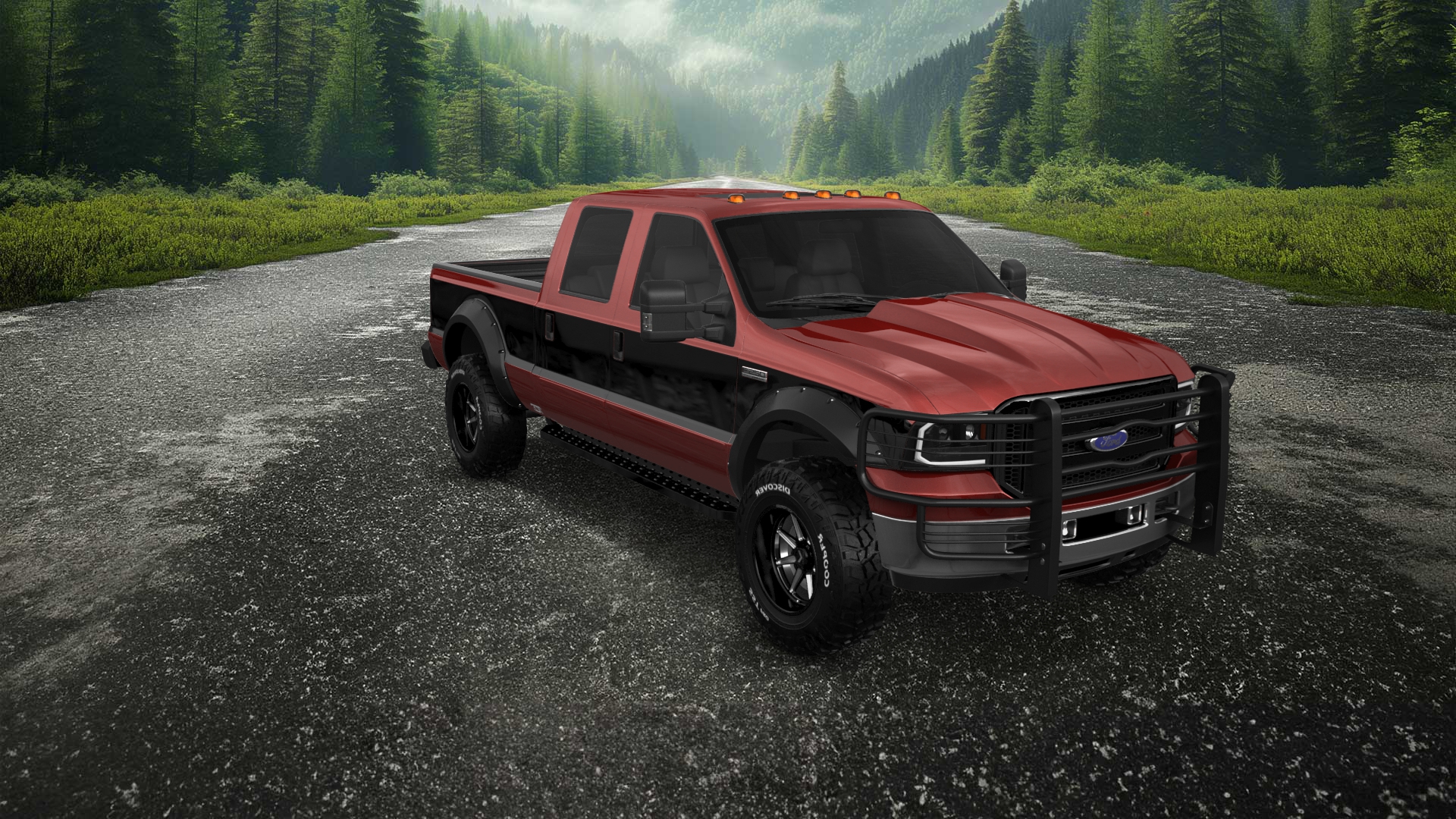 Ford F-250 Crew Cab 4 Door pickup truck 1999