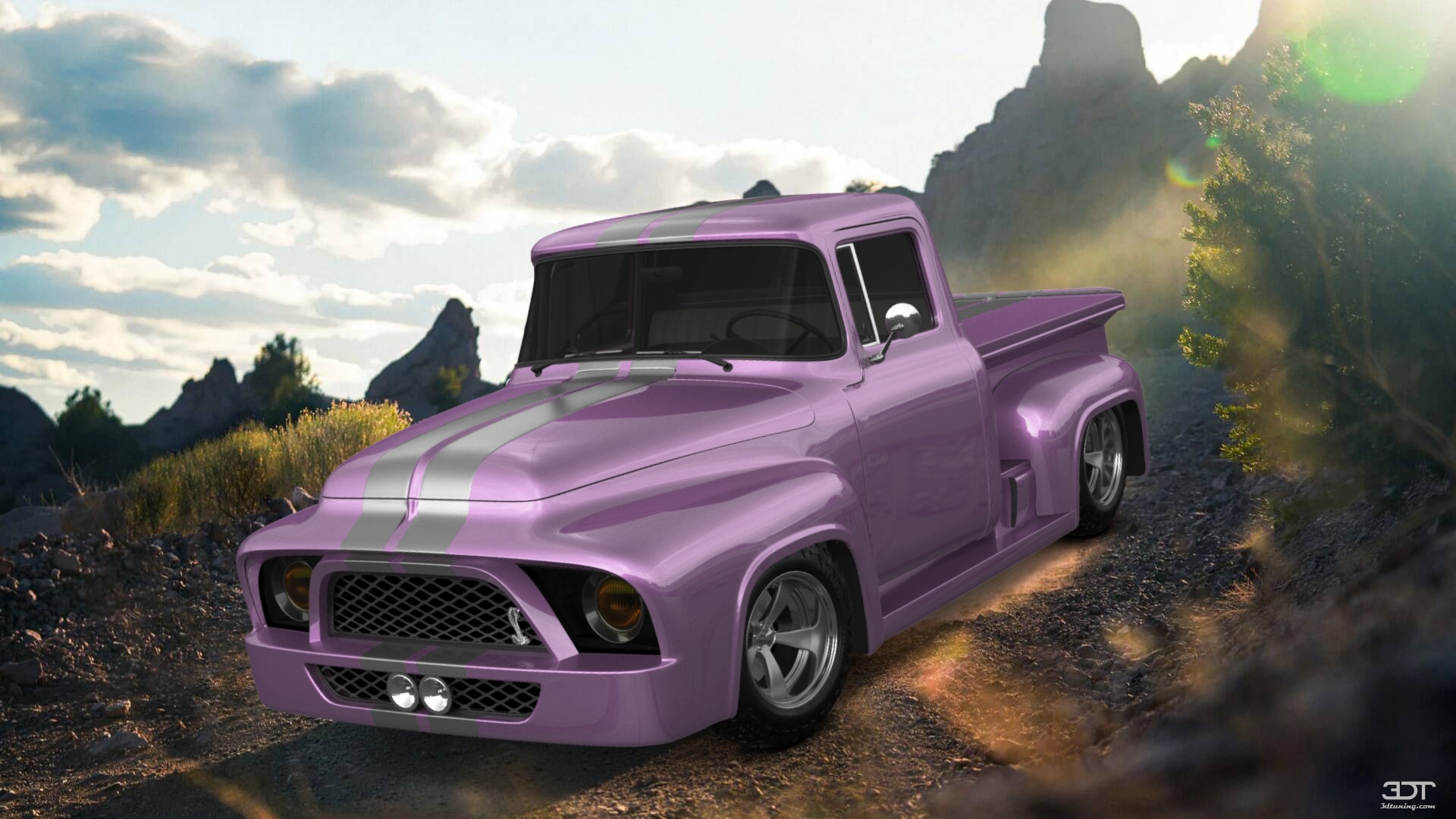 Ford F-100 2 Door truck 1956 Images