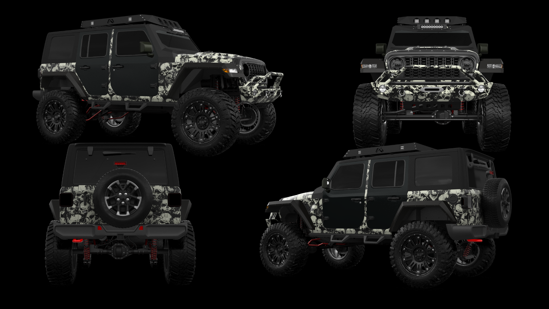 Jeep Wrangler JL 4 Door SUV 2024 tuning