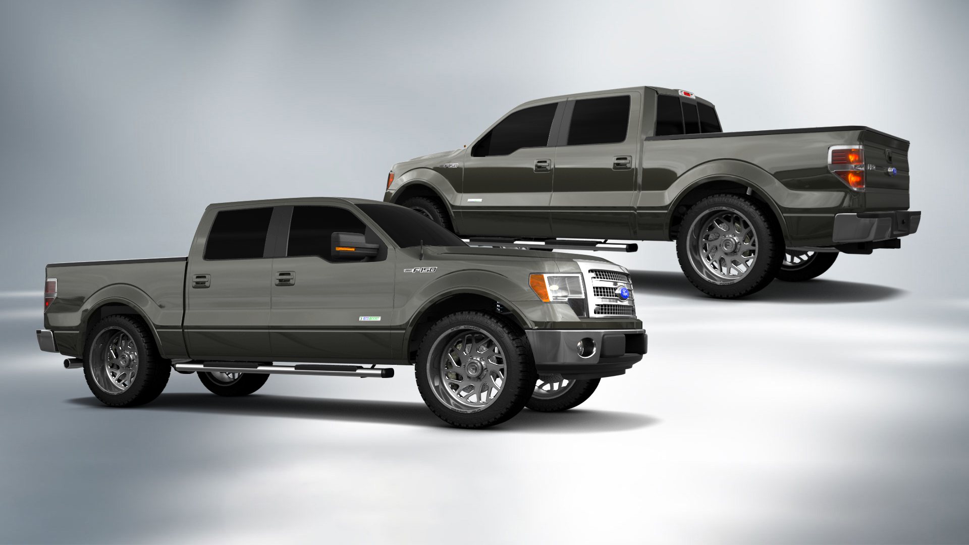 Ford F-150 Crew Cab 4 Door pickup truck 2013 이미지