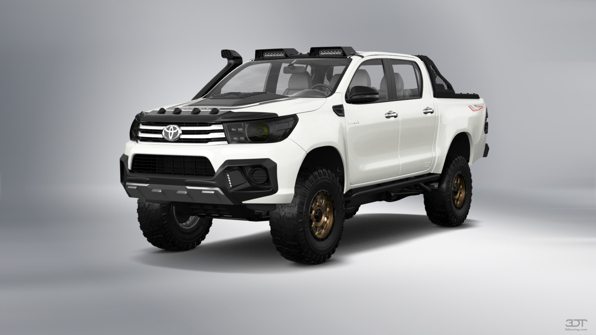 Toyota Hilux Double Cab 4 Door pickup truck 2015 tuning