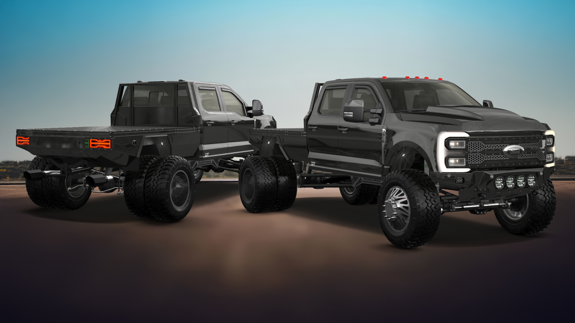 Ford F-350 DRW Crew Cab 4 Door pickup truck 2023 tuning