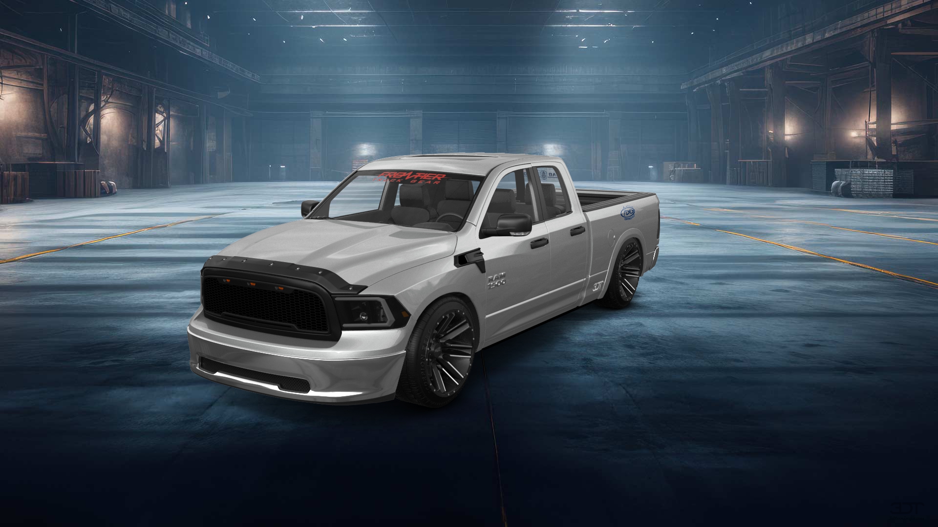 Dodge Ram 1500 6.4' box Extended Cab 4 Door pickup truck 2009 tuning