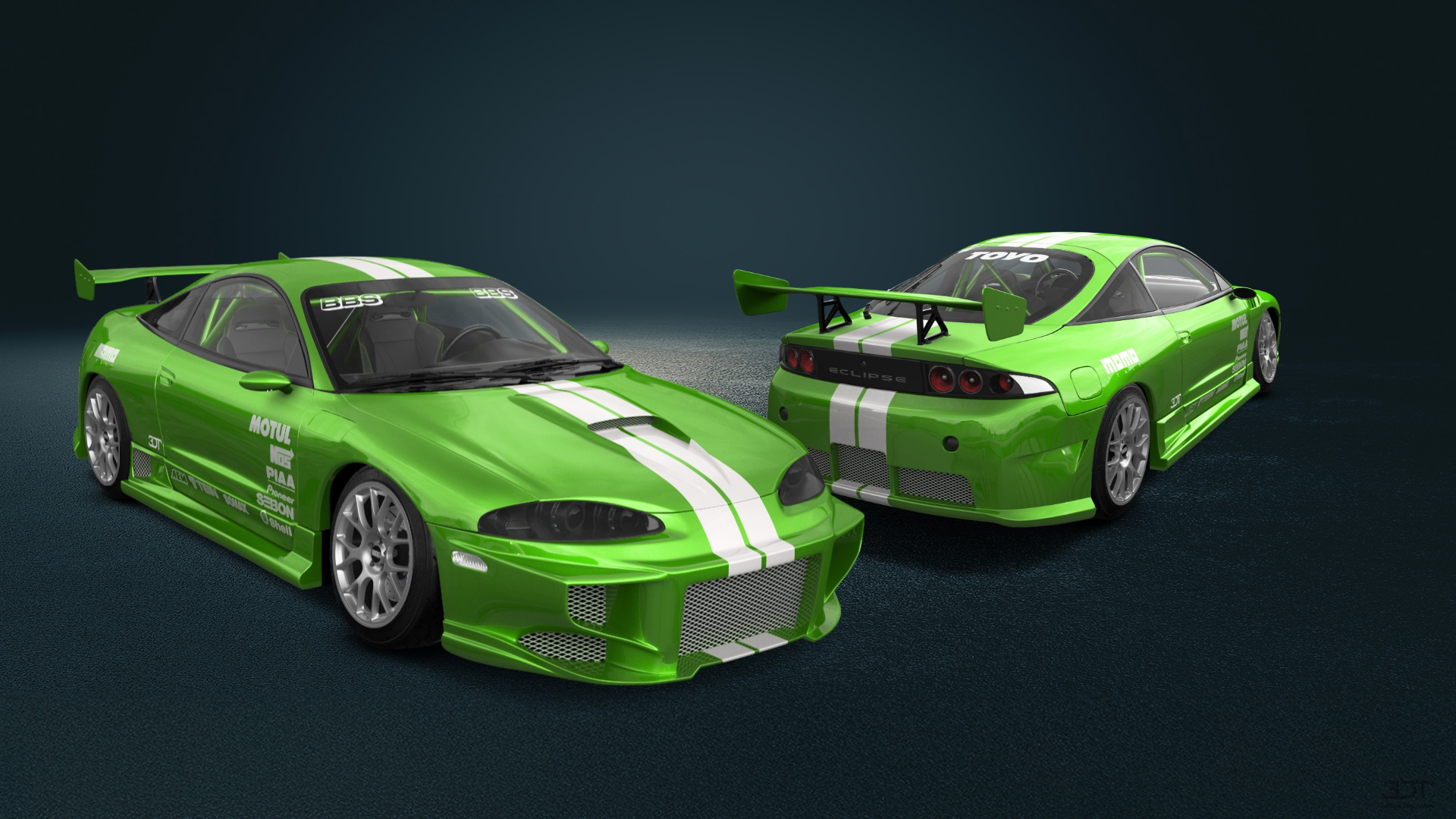 Mitsubishi Eclipse GSX Coupe 1995 tuning