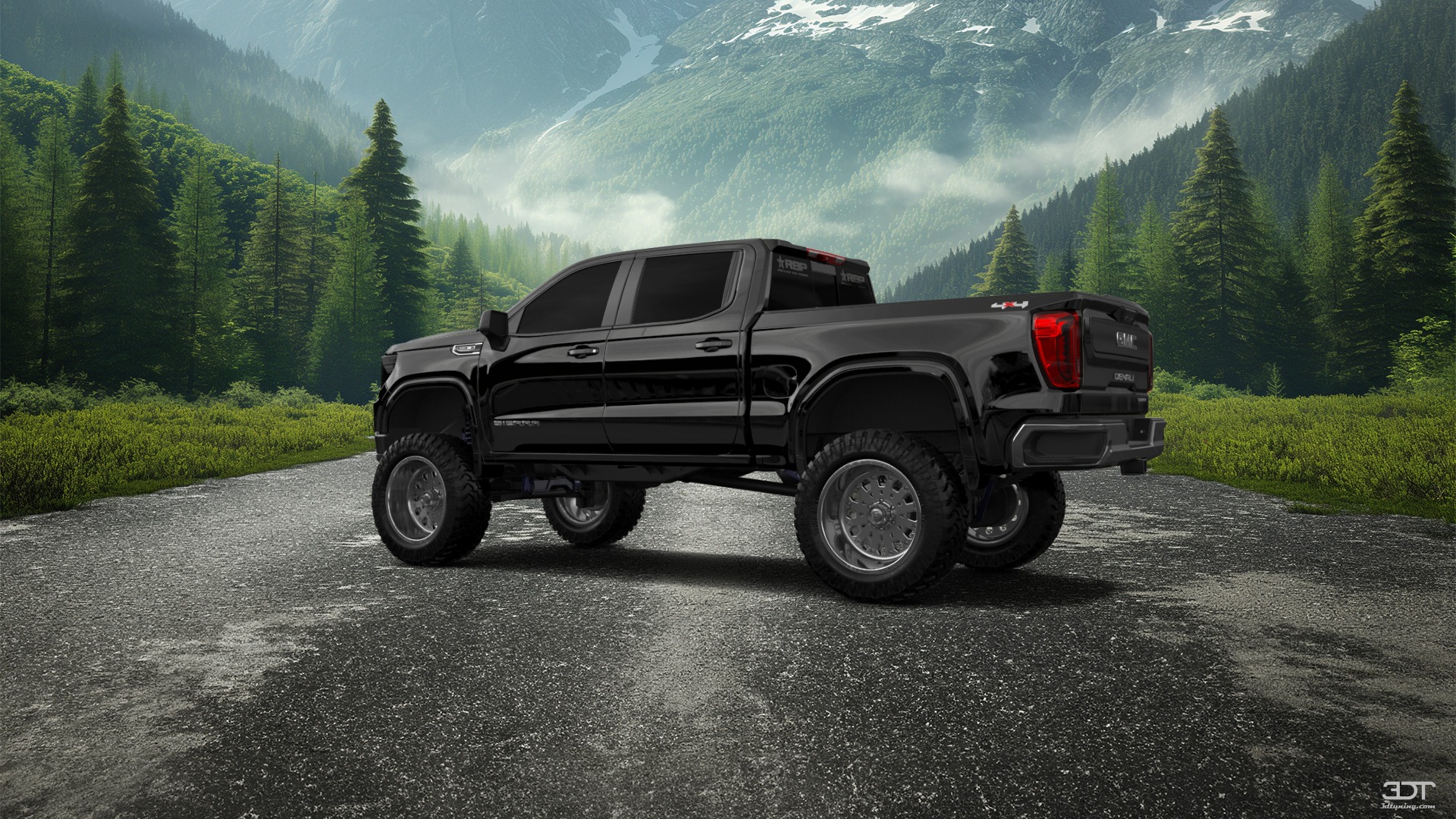 GMC Sierra 1500 Crew Cab 5.8 ft box 4 Door pickup truck 2023 Images