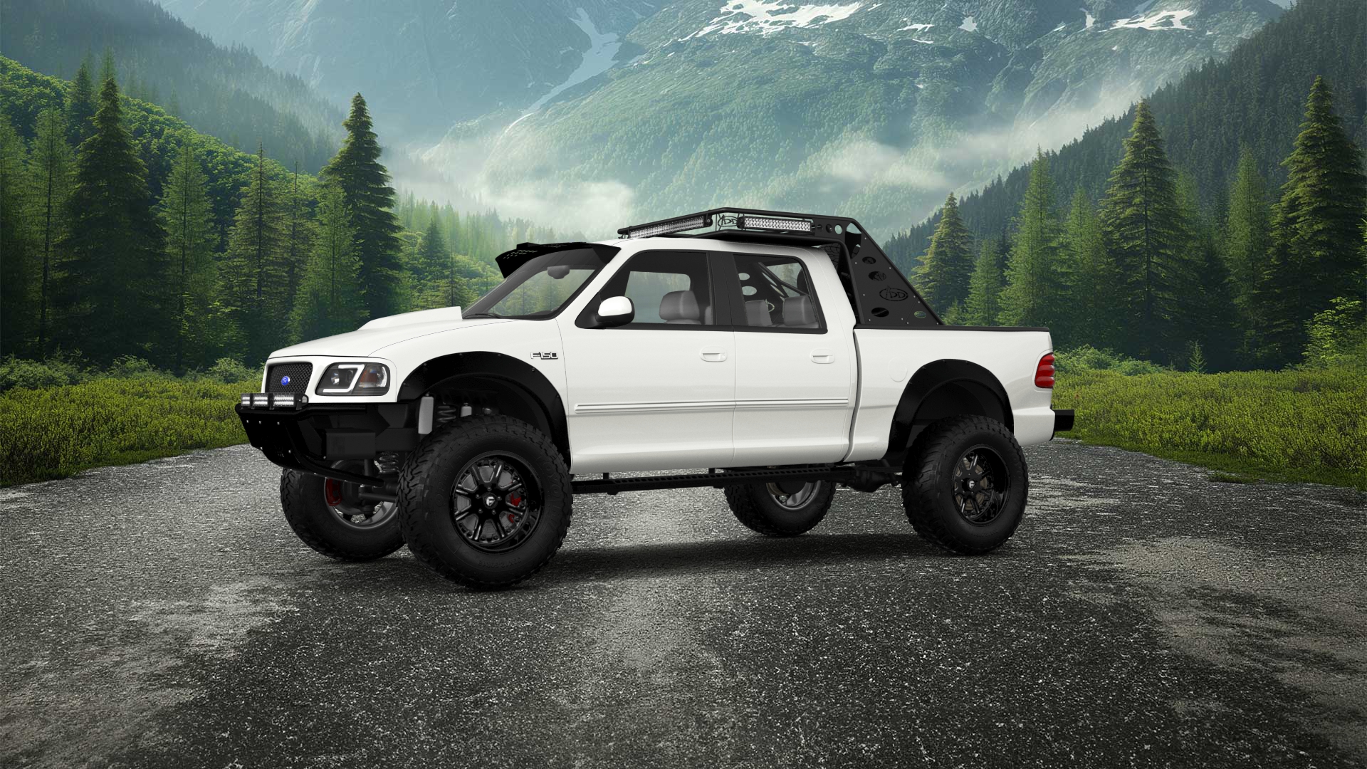 Ford F-150 SuperCrew 4 Door pickup truck 1997 tuning