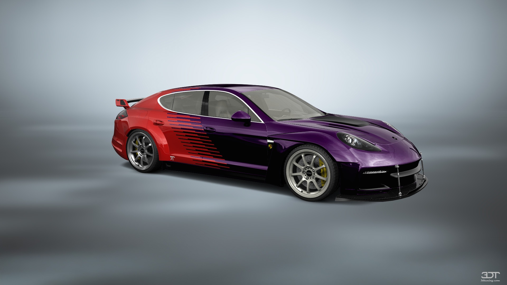 Porsche Panamera 4 door fastback saloon 2011 tuning