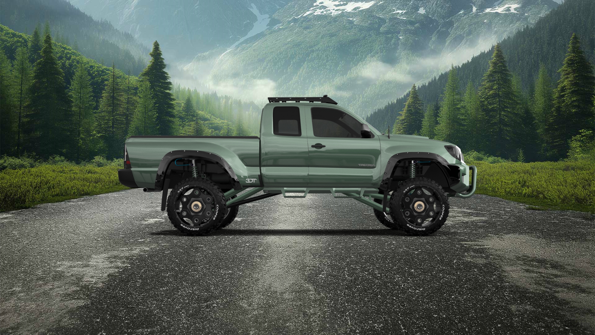 Toyota Tacoma Access Cab 6.2 ft box Pickup Truck 2012 tuning