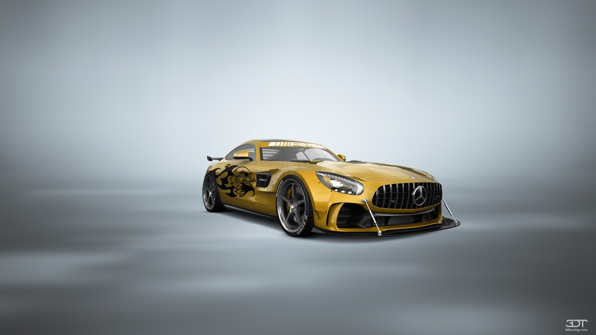 Mercedes AMG GT 2 door fastback coupe 2016 tuning