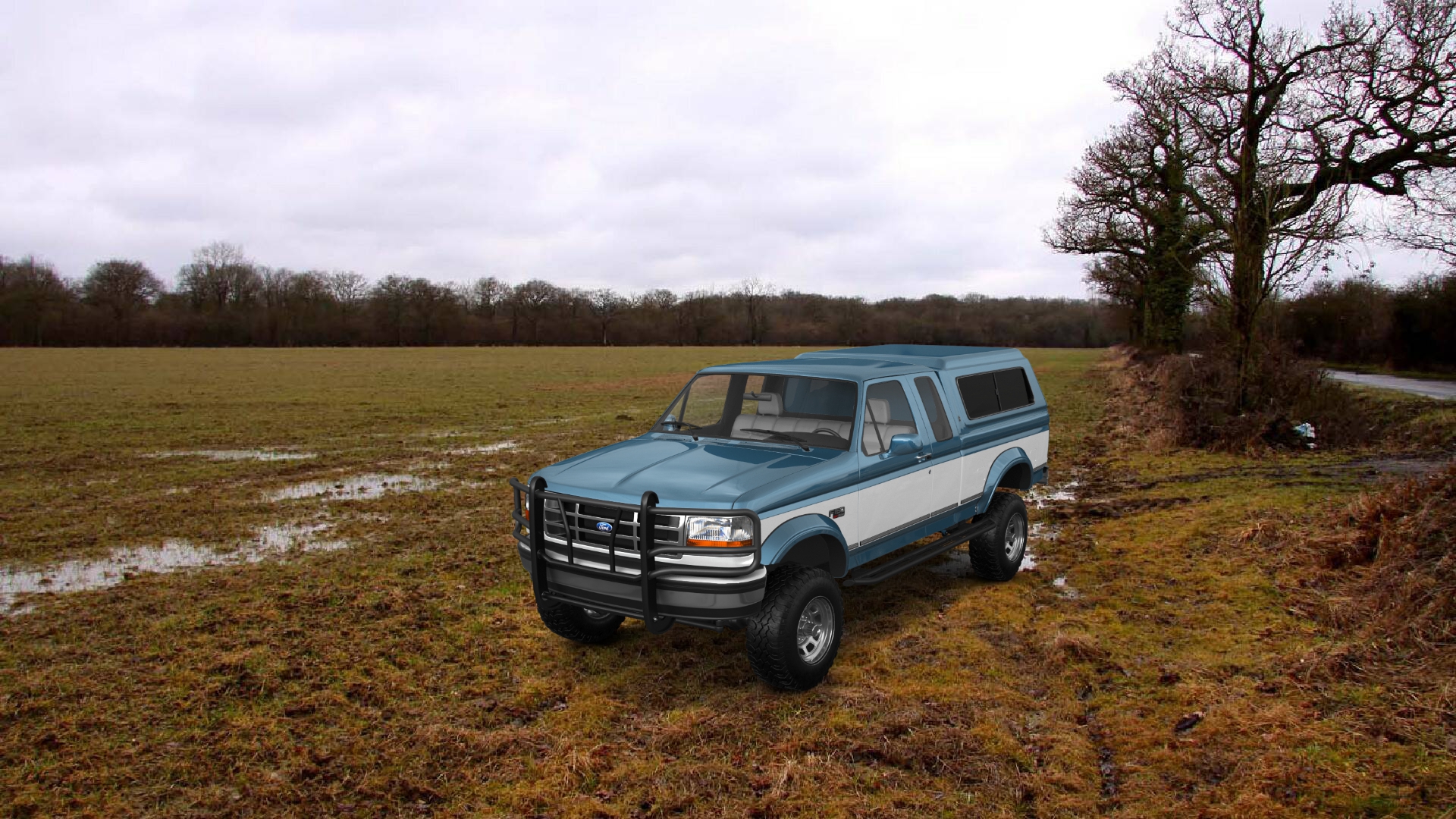 Ford F-150 SuperCab 2 Door pickup truck 1993