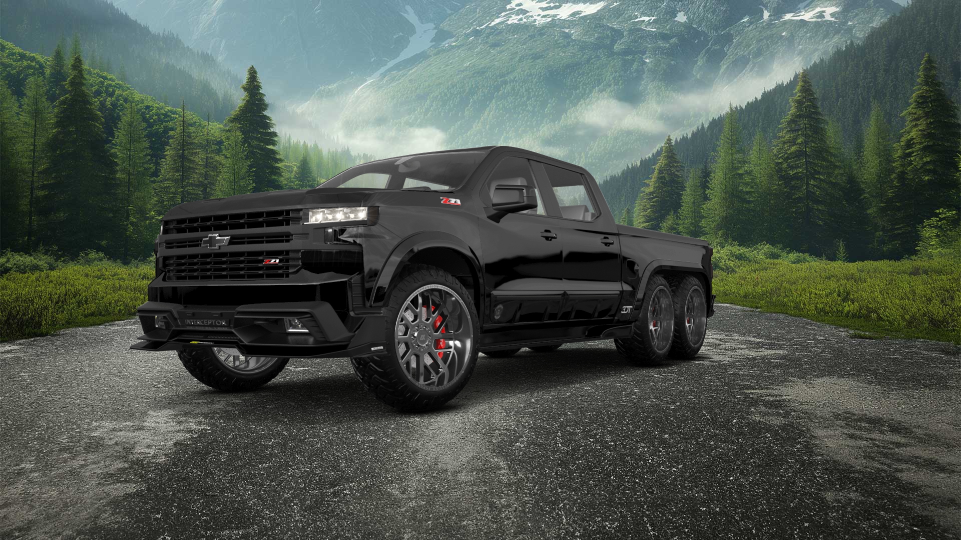 Chevrolet Silverado Hennessey Goliath 6X6 Truck 2020