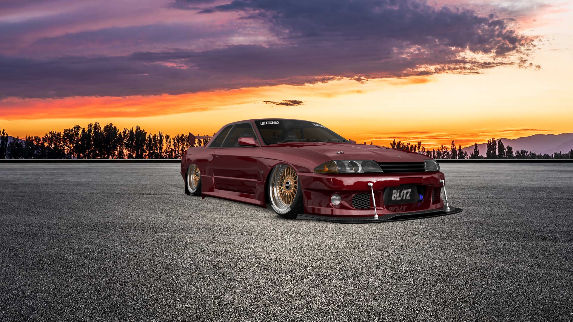 Nissan Skyline GT-R 2 Door Coupe 1989 tuning