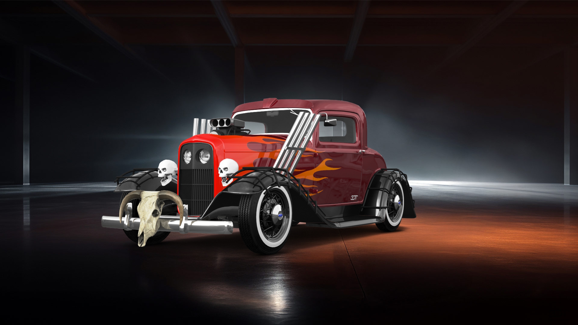 Ford Model B Deluxe 2 Door Coupe 1932 tuning
