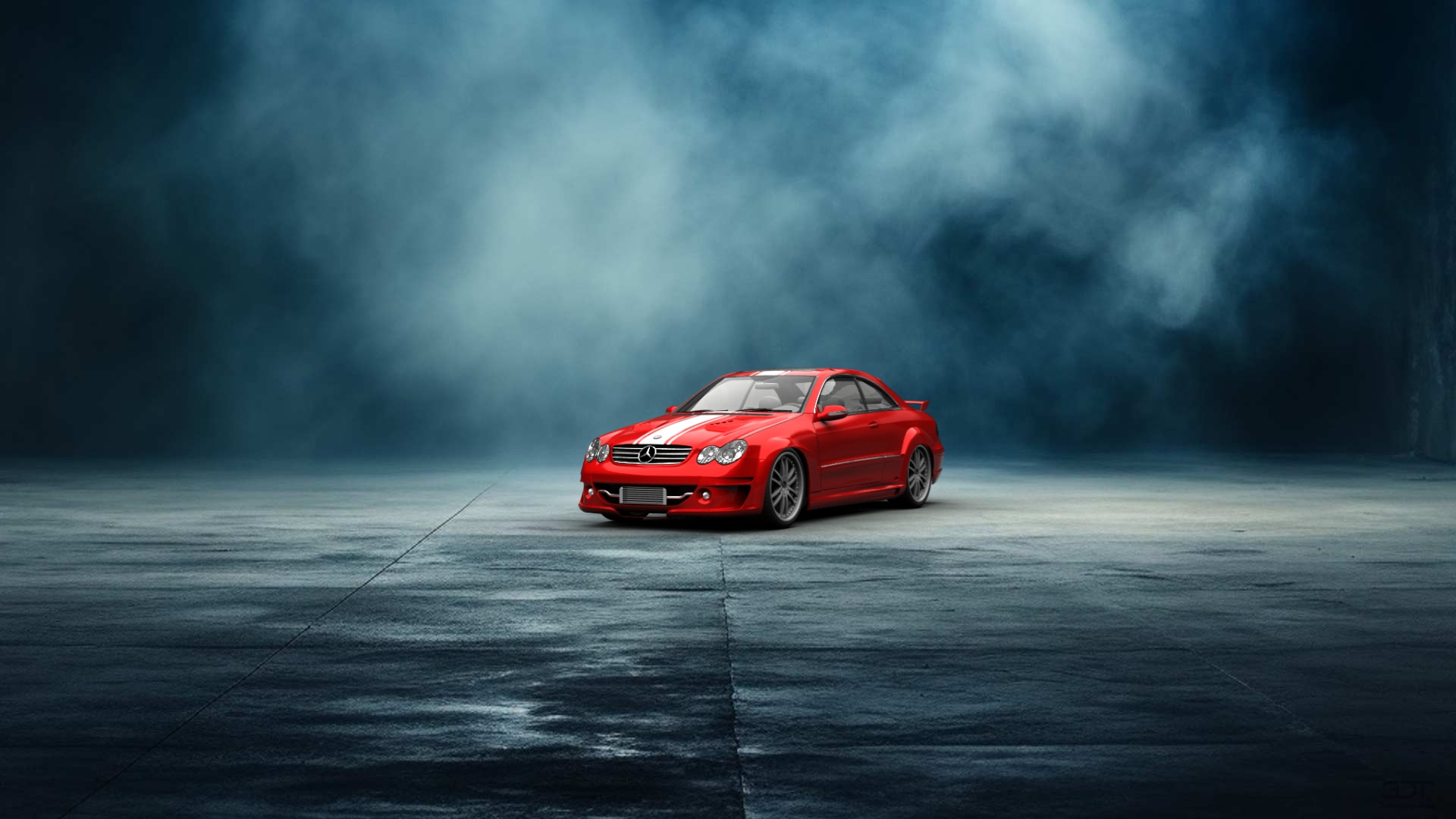 Mercedes CLK Coupe 2004 tuning