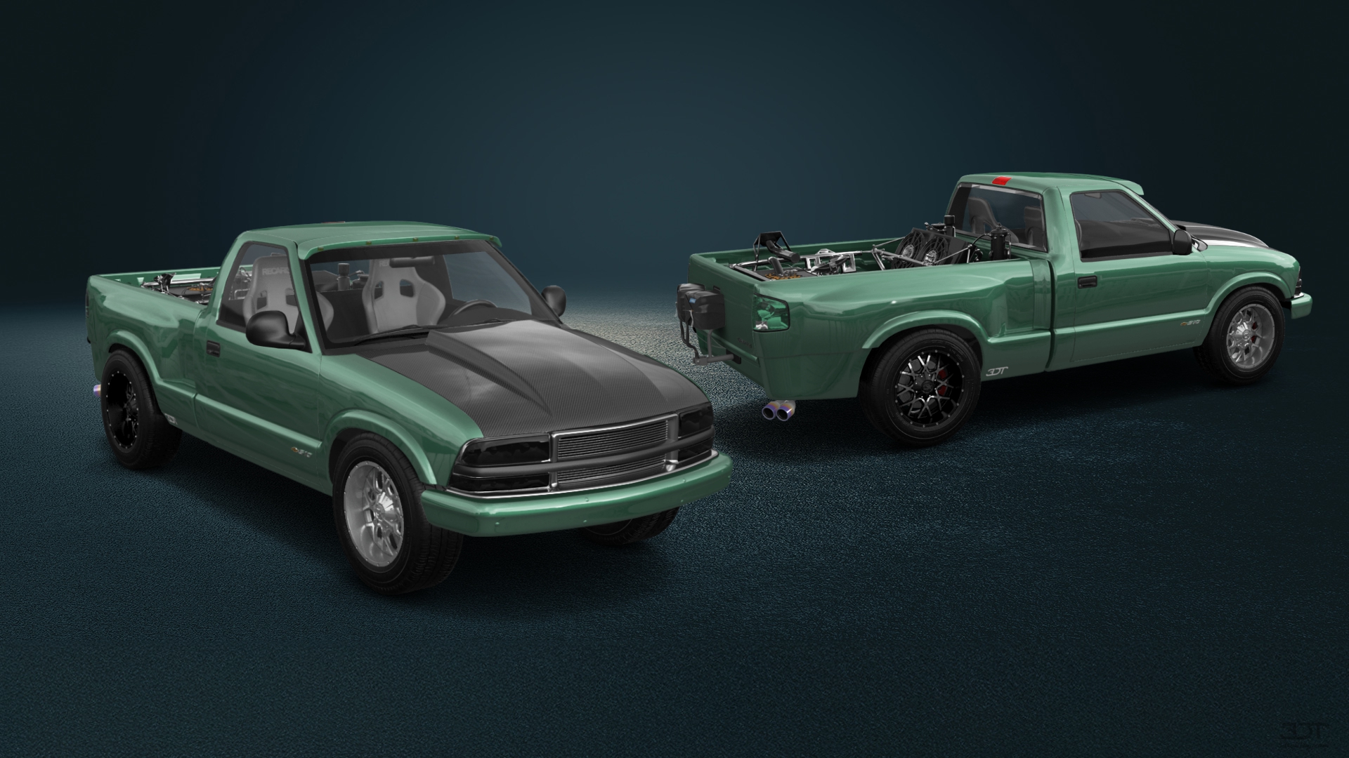 Chevrolet S-10 Stepside 2 Door pickup truck 1999 tuning