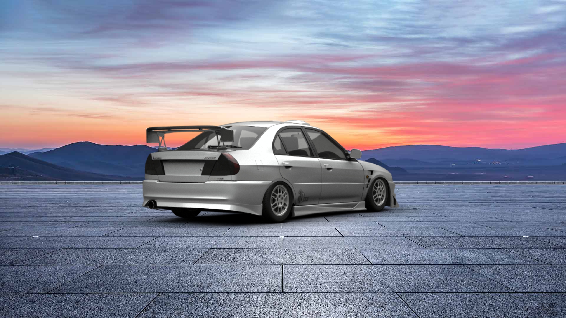 Mitsubishi Lancer Evo IV Sedan 1996 tuning