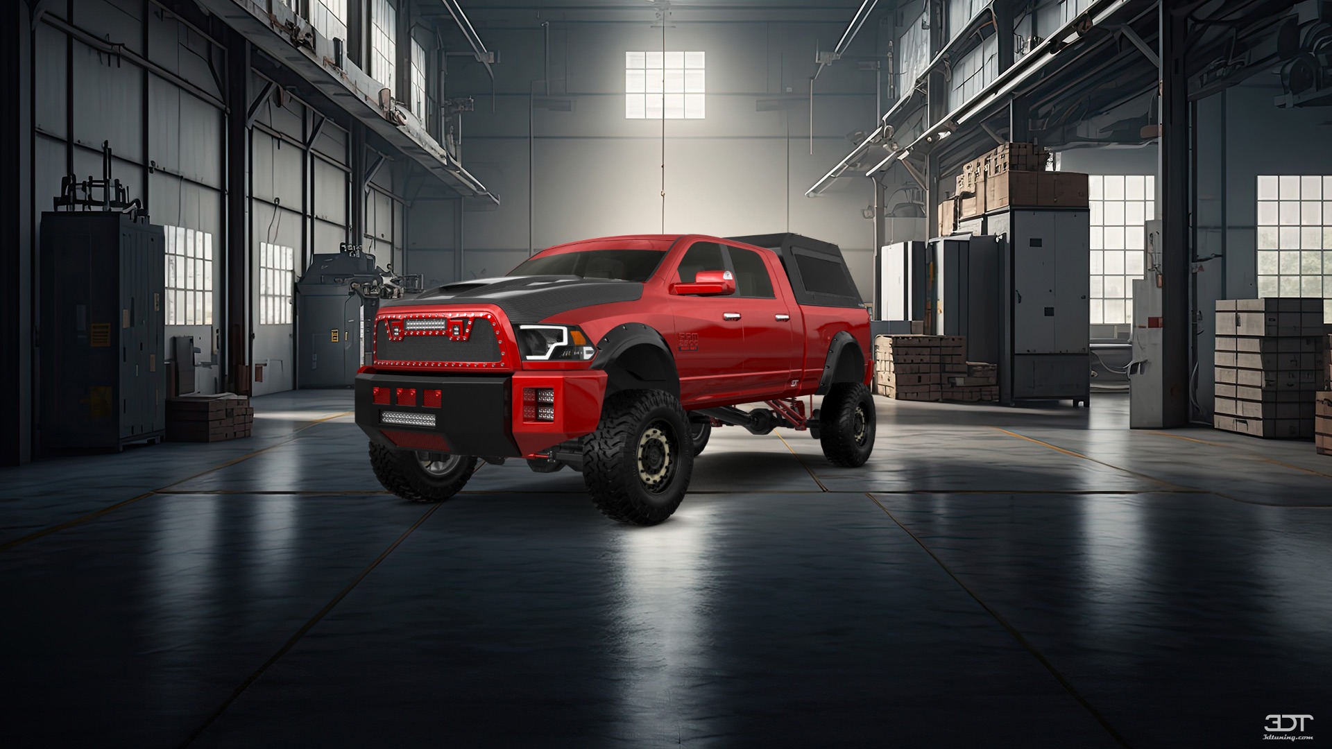 Dodge Ram 2500 Mega Cab 6.4 ft box 4 Door pickup truck 2010 tuning