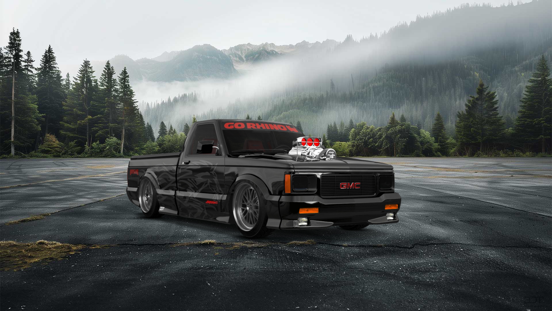 GMC Syclone 2 Door pickup truck 1991 tuning