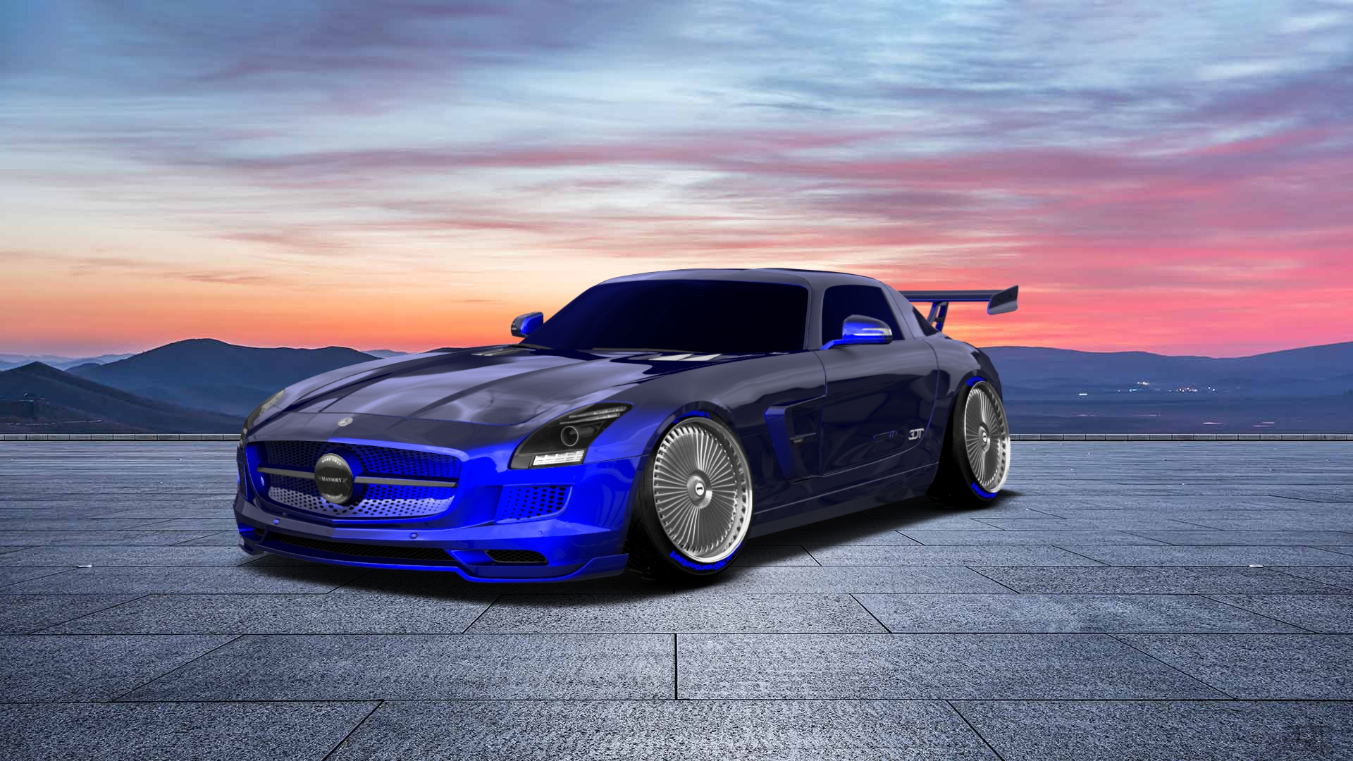 Mercedes SLS 2 Door Coupe 2011 tuning
