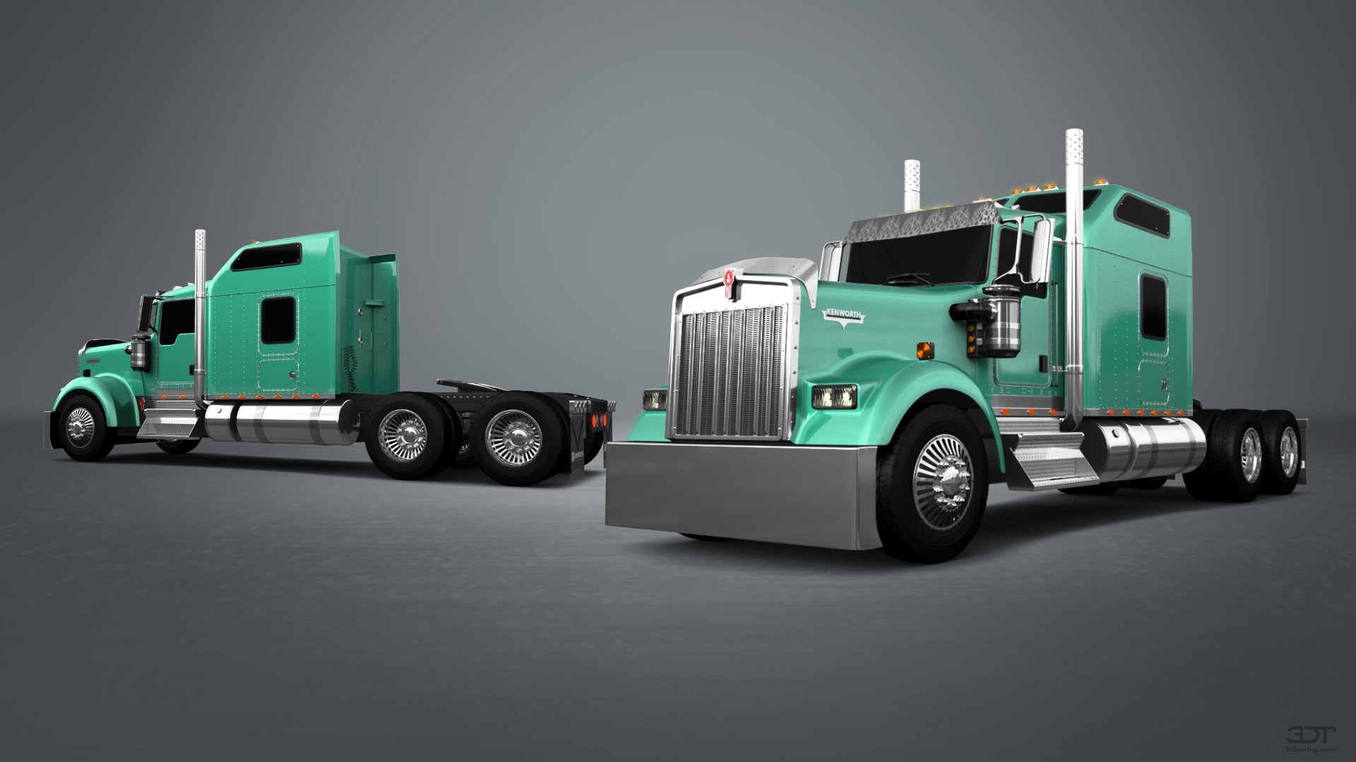 Kenworth W900 Sleeper Cab Truck 2015 tuning