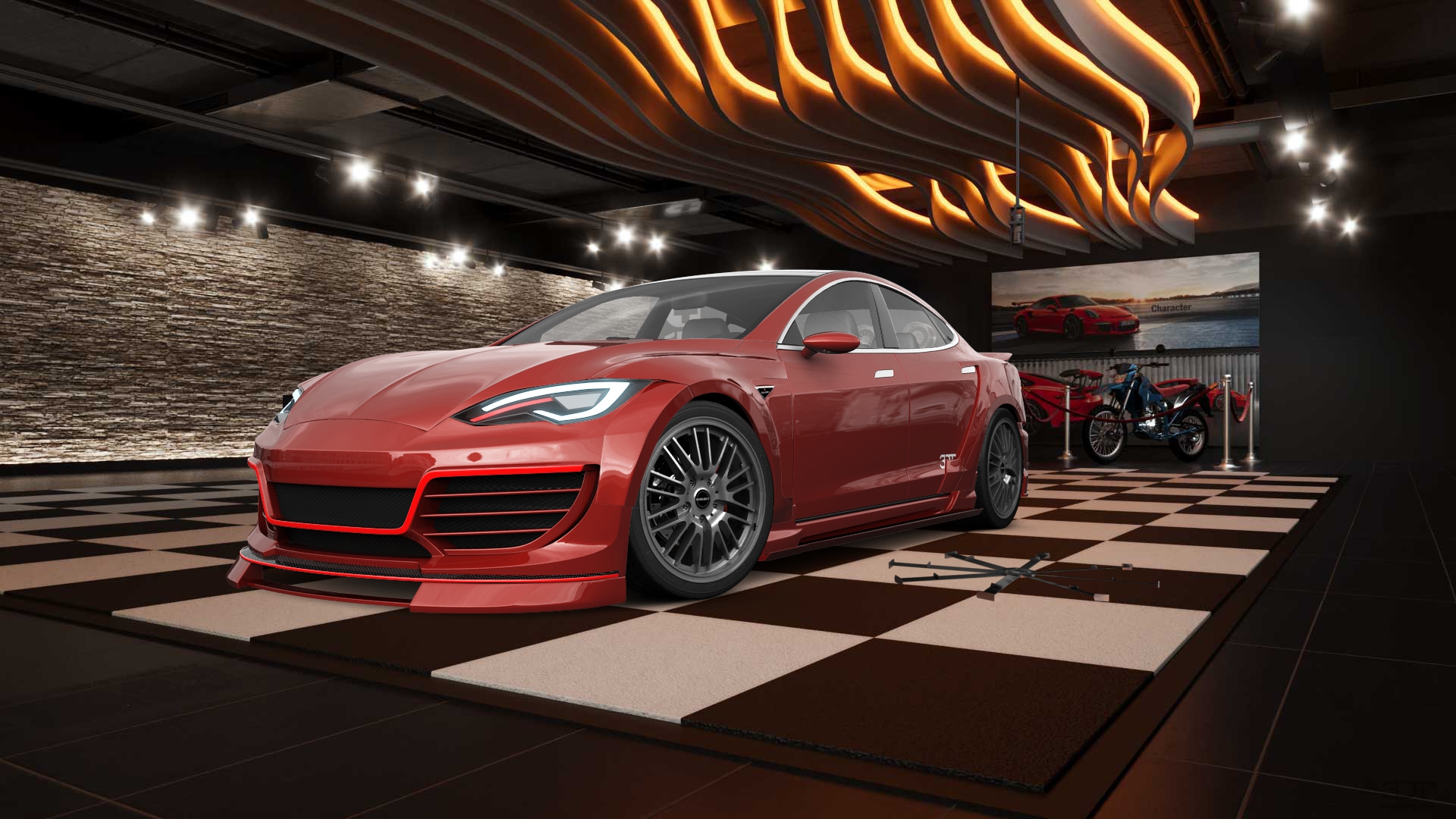 Tesla Model S 5 Door Liftback 2013