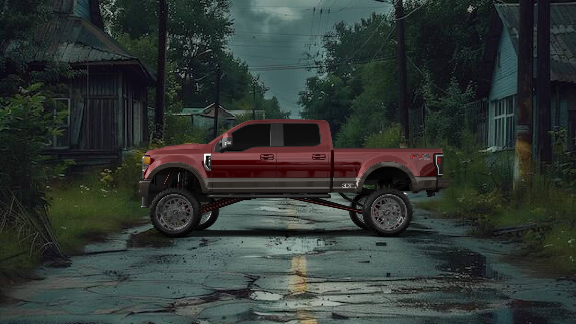 Ford F-250 4 Door pickup truck 2021 Images
