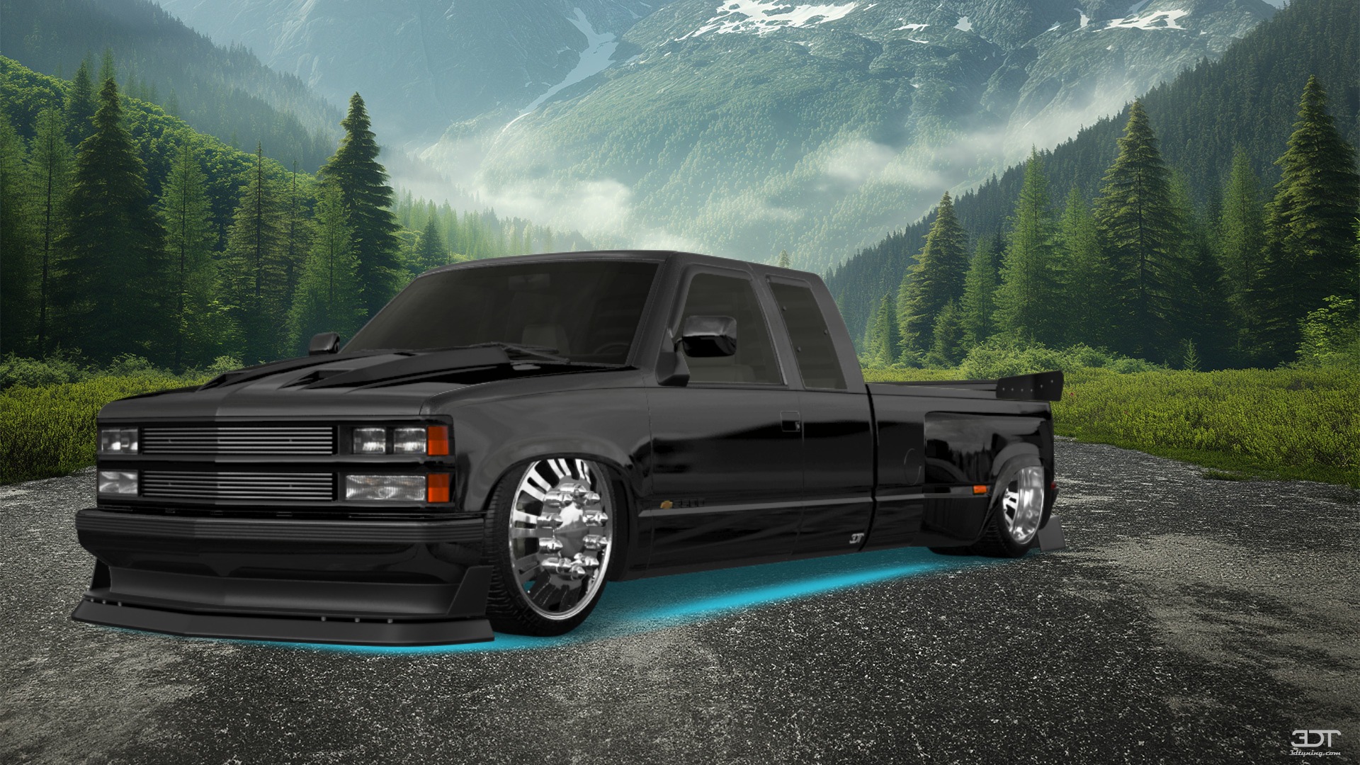 Chevrolet K3500 Extended Cab Pickup Truck 1988 Изображения