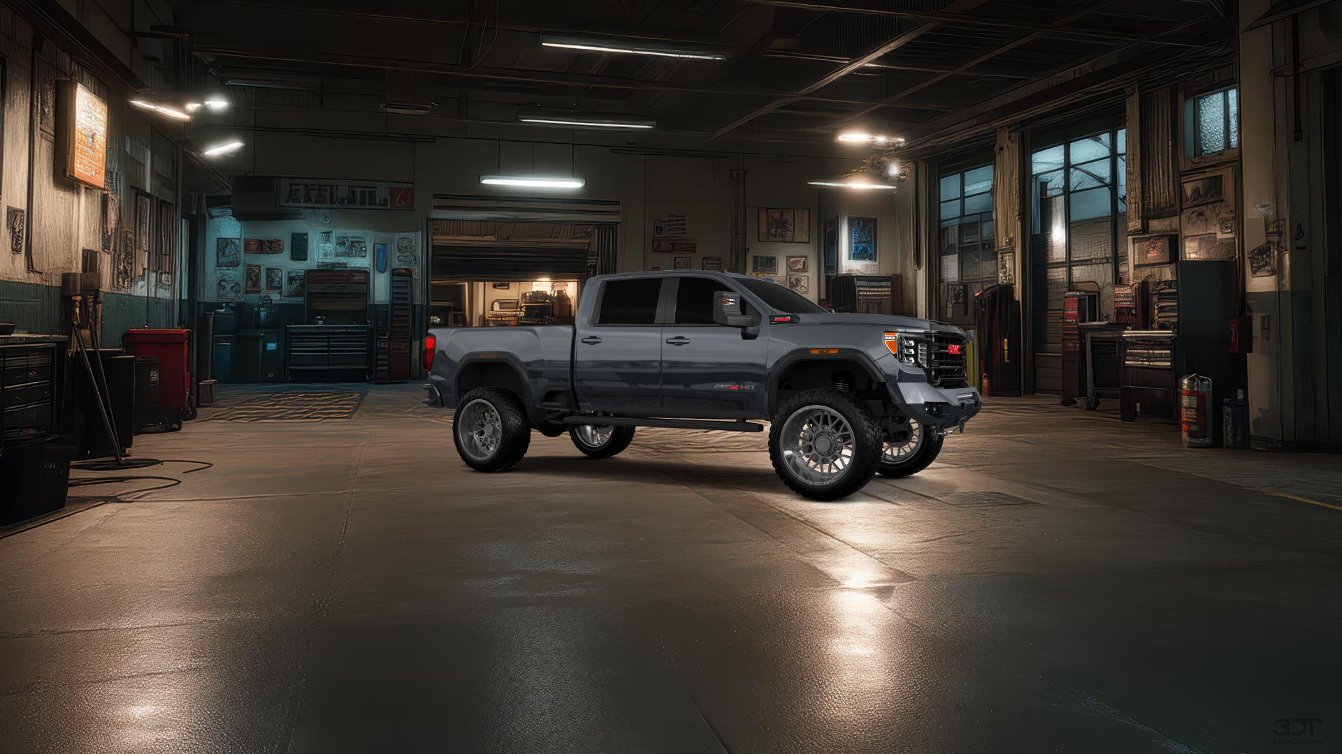 GMC Sierra 2500 HD 4 Door pickup truck 2020 tuning