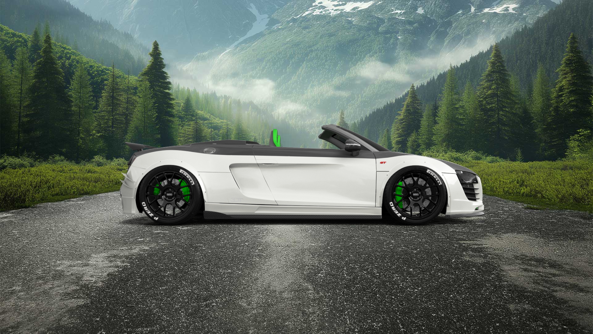 Audi R8 Spyder 2 Door Convertible 2008 Images