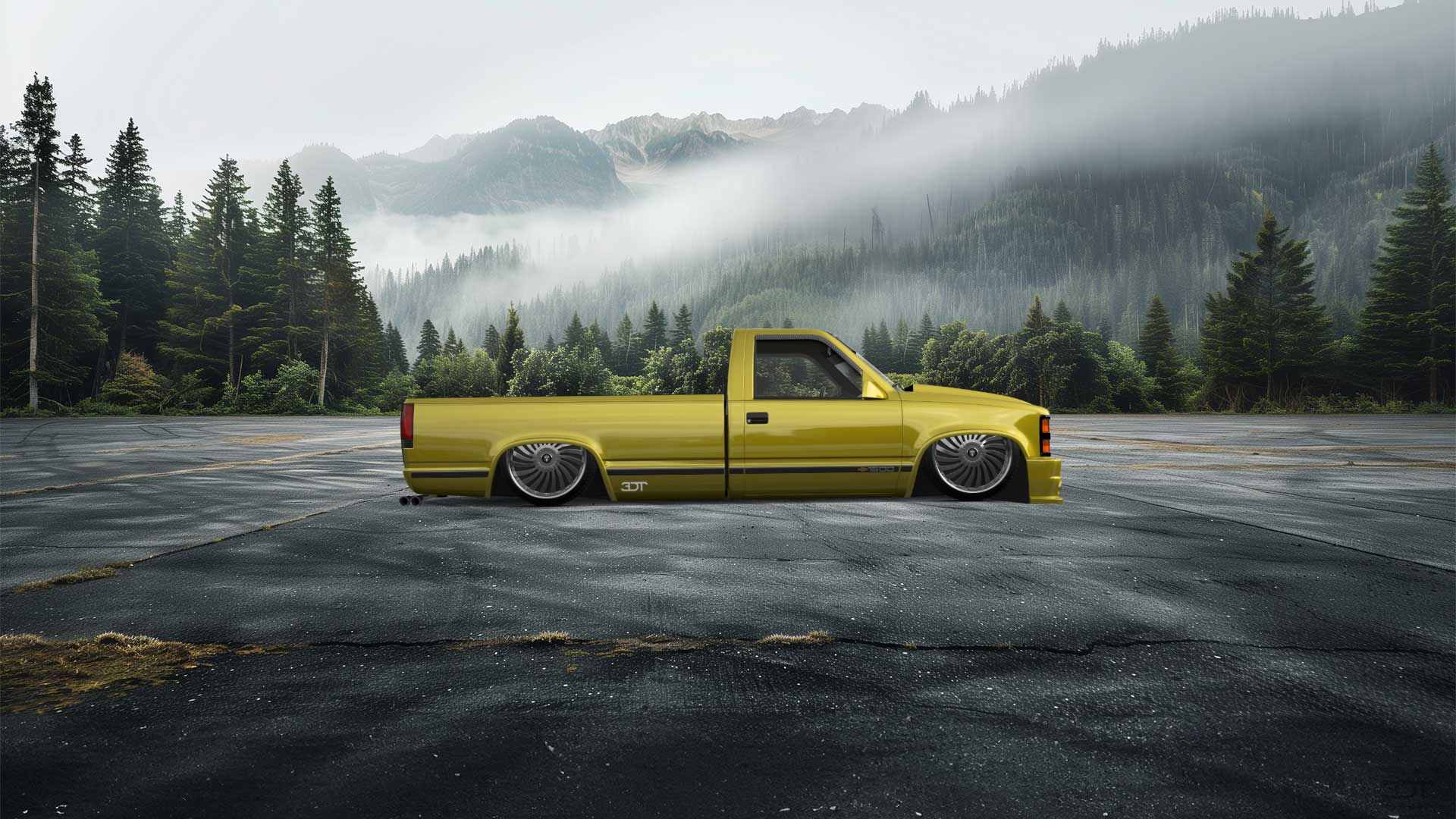 Chevrolet K1500 Regular Cab Fleetside Pickup 1988