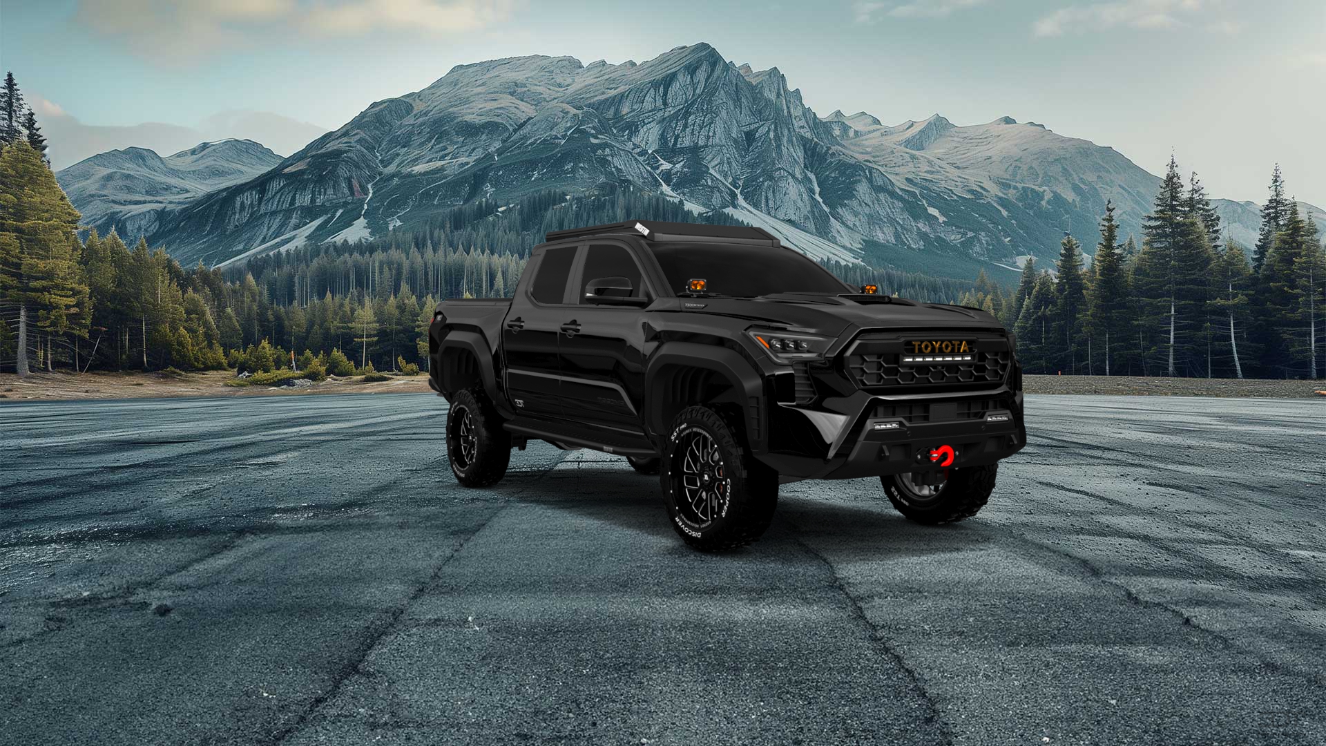 Toyota Tacoma Crew Cab 4 Door pickup truck 2024 tuning