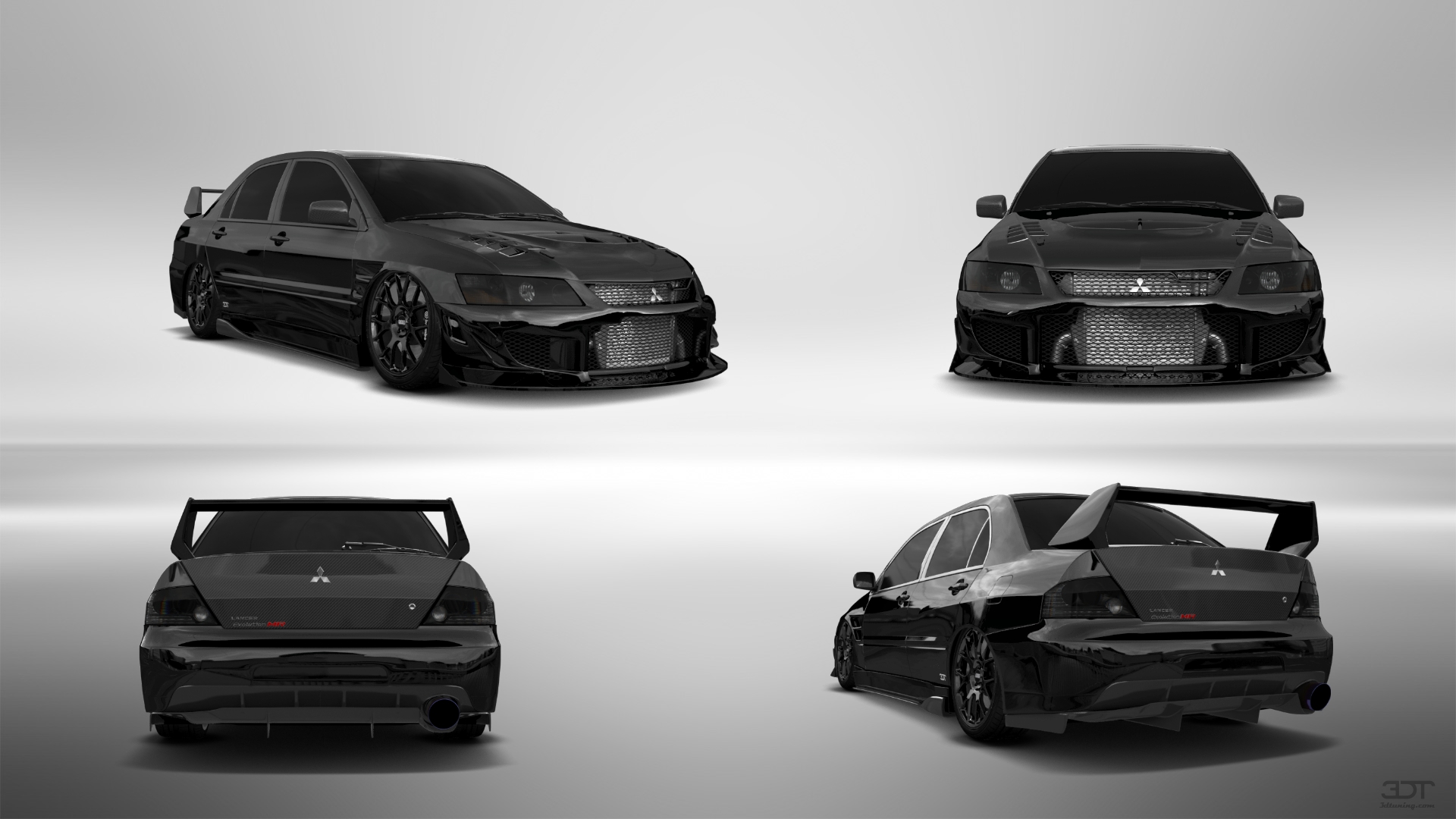 Mitsubishi Lancer Evo IX 4 Door Saloon 2005 tuning