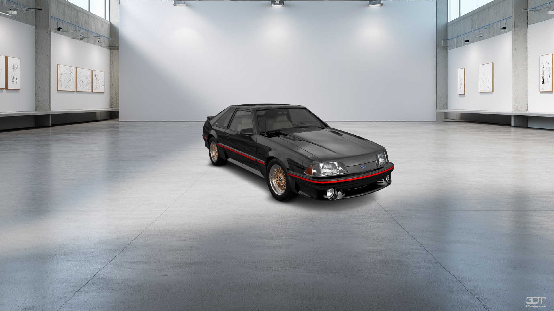 Ford Mustang 3 Door Hatchback 1988 Images