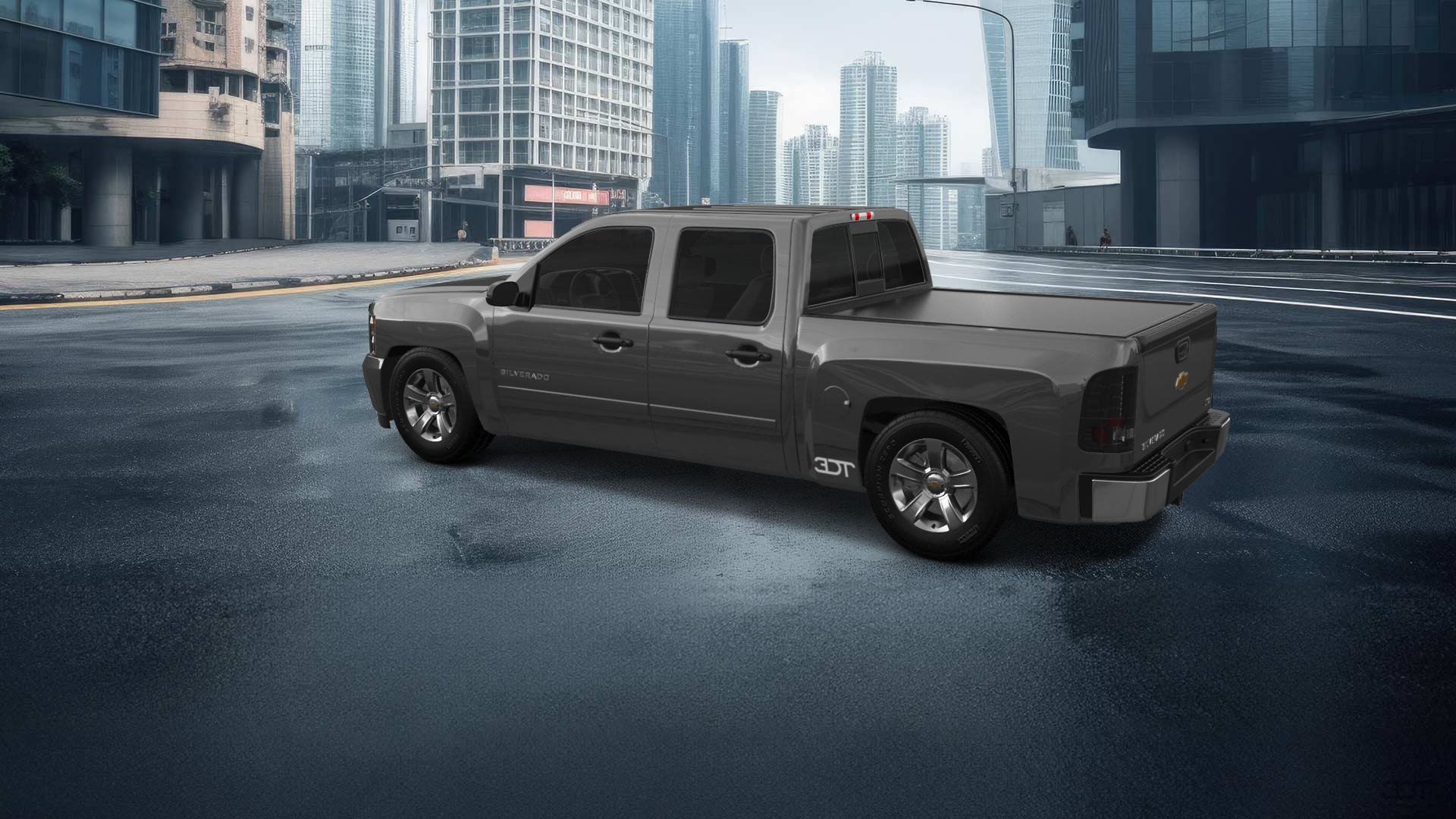Chevrolet Silverado 1500 Crew Cab 4 Door pickup truck 2007 tuning