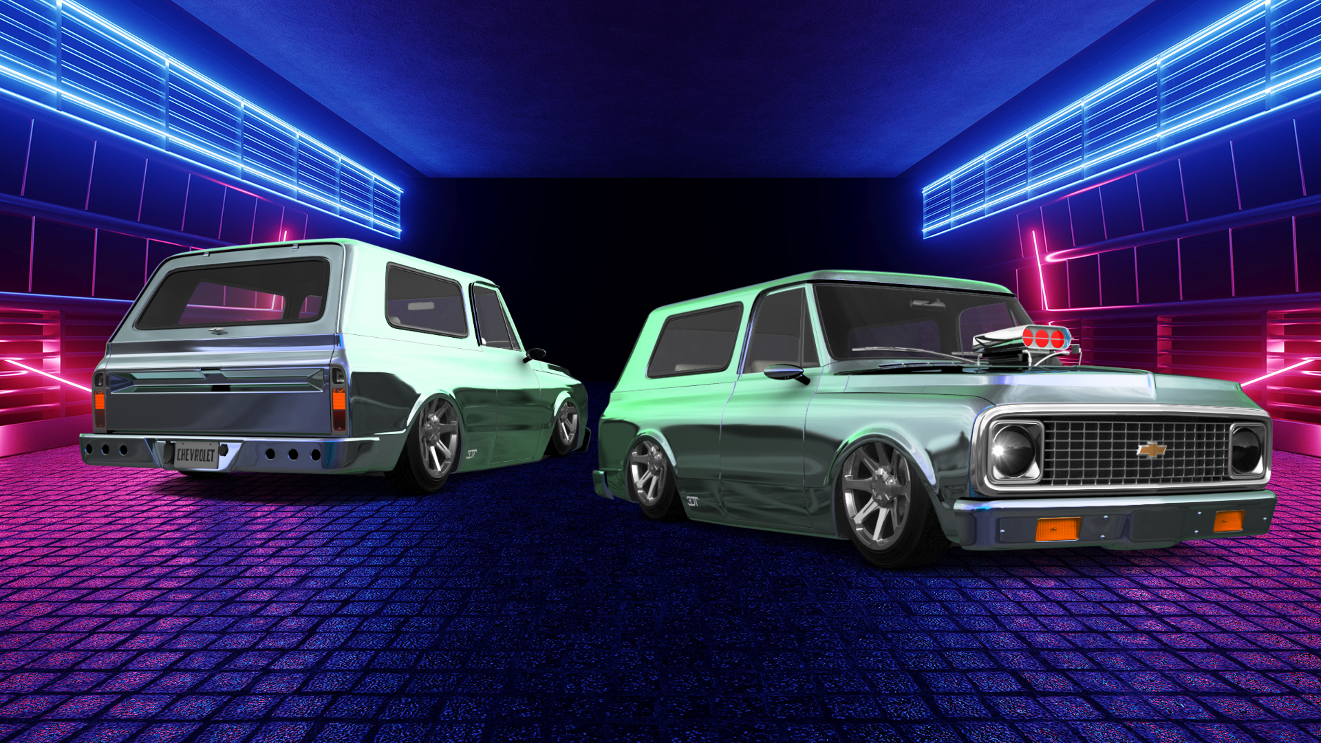 Chevrolet K5 Blazer 2 Door pickup truck 1969 tuning