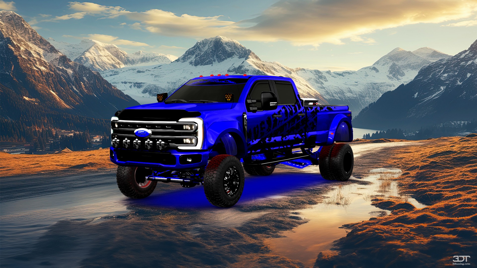 Ford F-350 DRW Crew Cab 4 Door pickup truck 2023 tuning