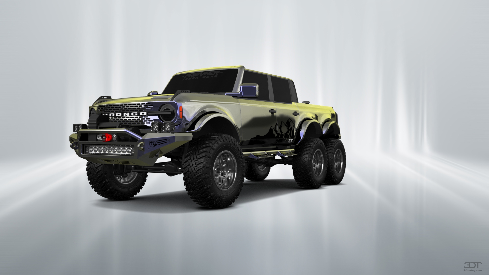Ford Bronco 6X6 4 Door pickup truck 2021