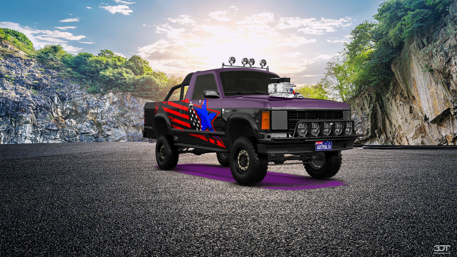 Dodge Dakota Regular Cab 2 Door pickup truck 1987