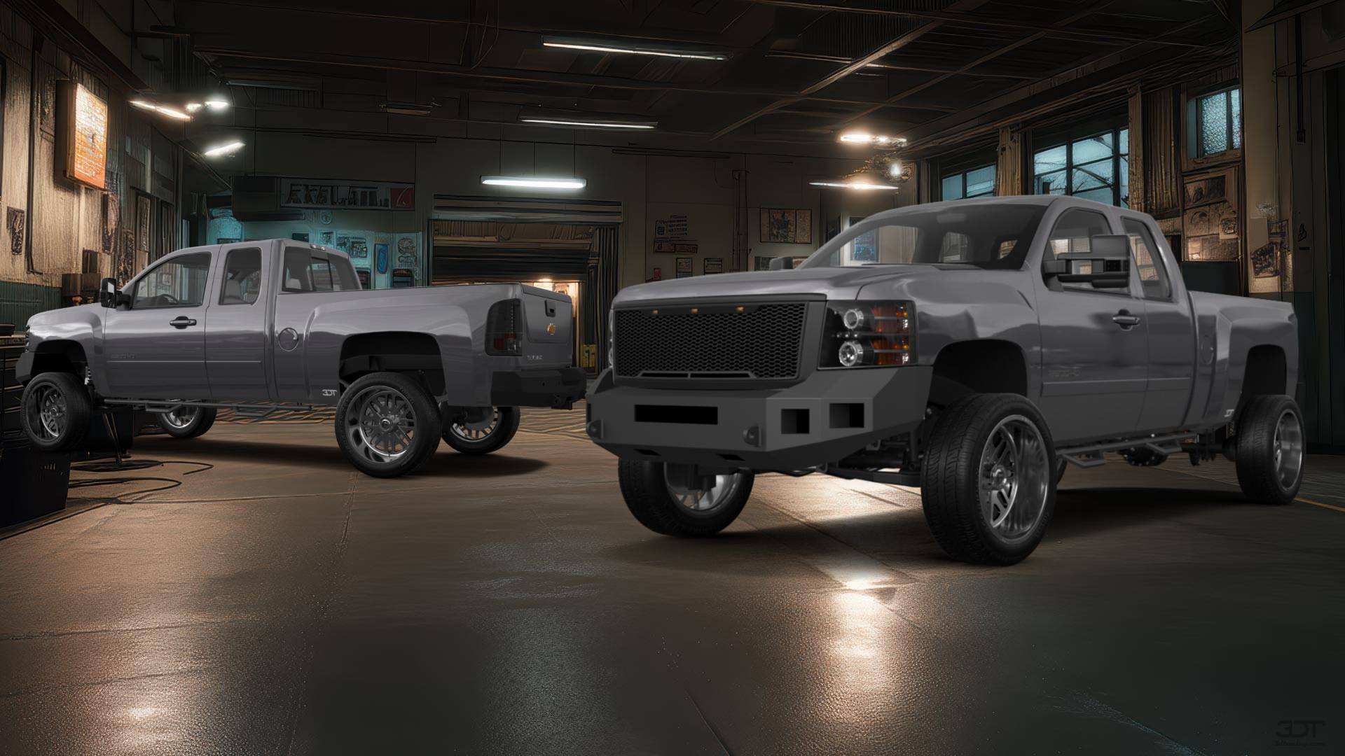Chevrolet Silverado 2500 HD Extended Cab Pickup Truck 2007 tuning