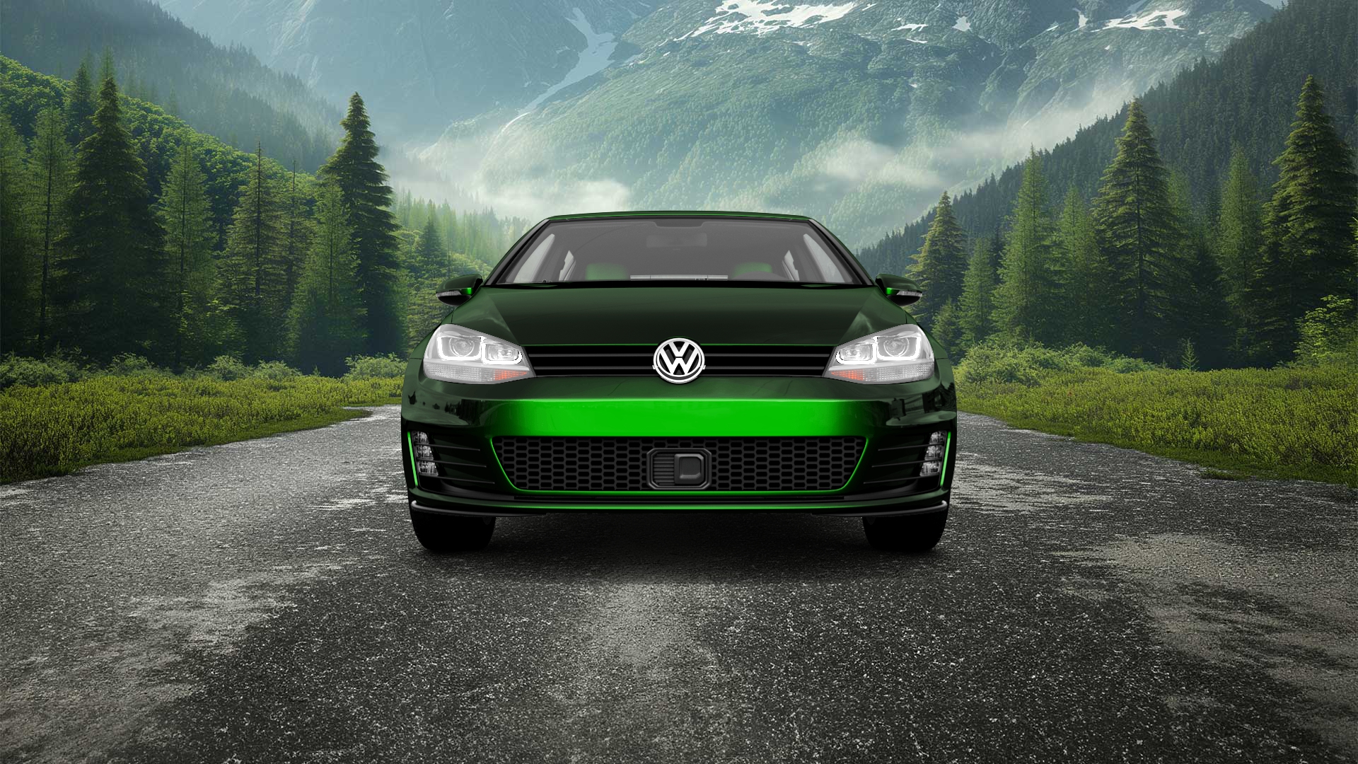 Volkswagen Golf 7 5 Door Hatchback 2013 tuning