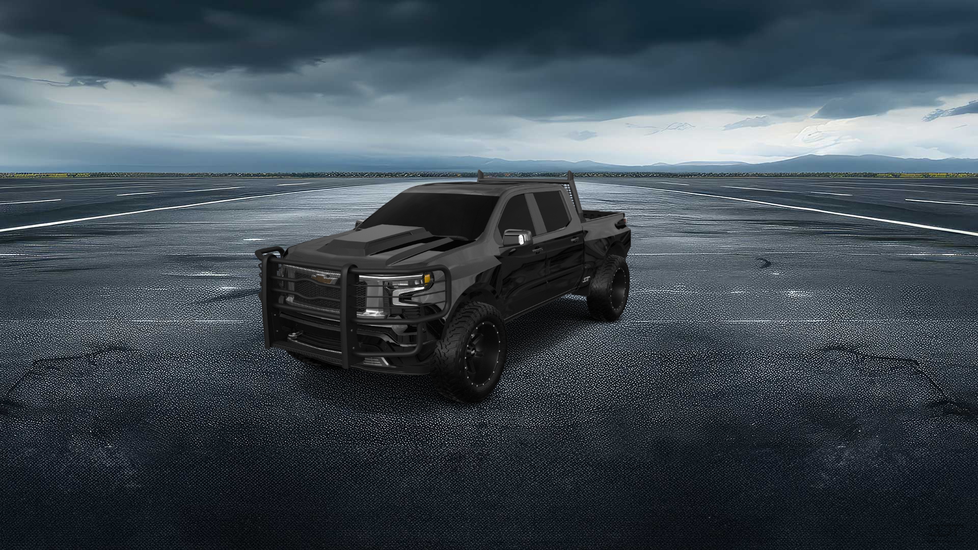 Chevrolet Silverado 1500 Crew Cab 5.8 ft box 4 Door pickup truck 2023 tuning