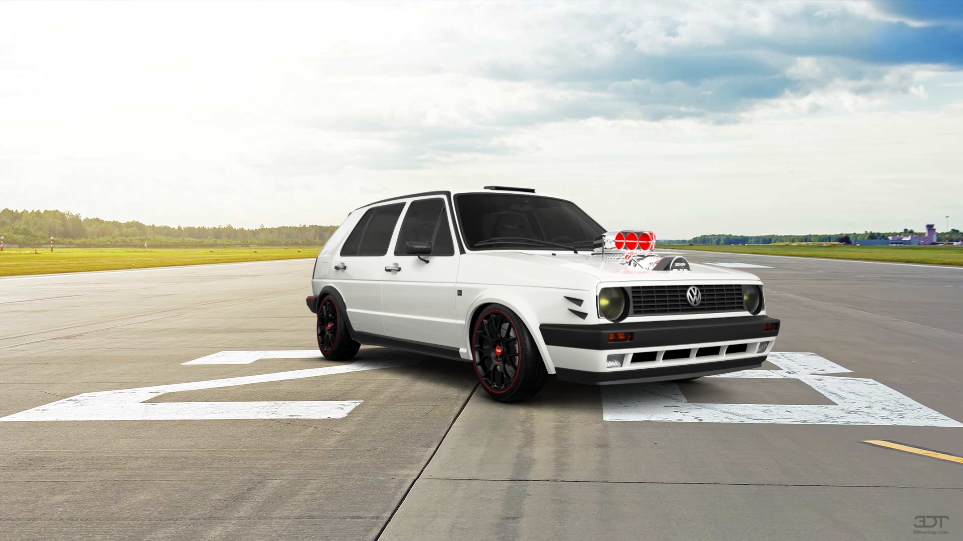 Volkswagen Golf Mk2 5 Door Hatchback 1983 tuning